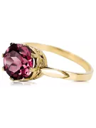 Ruby 14K Yellow gold Ring Vintage vrc366y